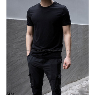 Áo thun cổ tròn trơn basic - Chất cotton co giãn 4 chiều, thoáng mát, form slimfit vs nhiều màu basic dễ mix!