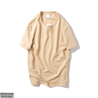 Áo thun cổ tròn trơn basic - Chất cotton co giãn 4 chiều, thoáng mát, form slimfit vs nhiều màu basic dễ mix!
