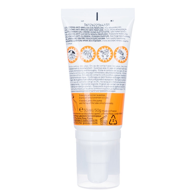 Kem Chống Nắng La Roche-Posay Anthelios Bảo Vệ Da Trước Tia Uvb Uva Spf 50+ 50ml _Shopee Mall