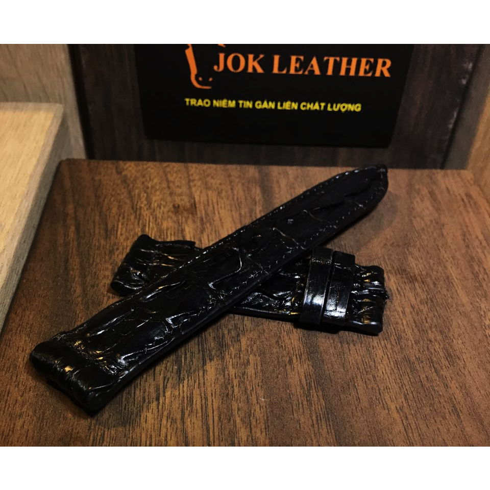 Dây Đồng Hồ Da Cá Sấu
