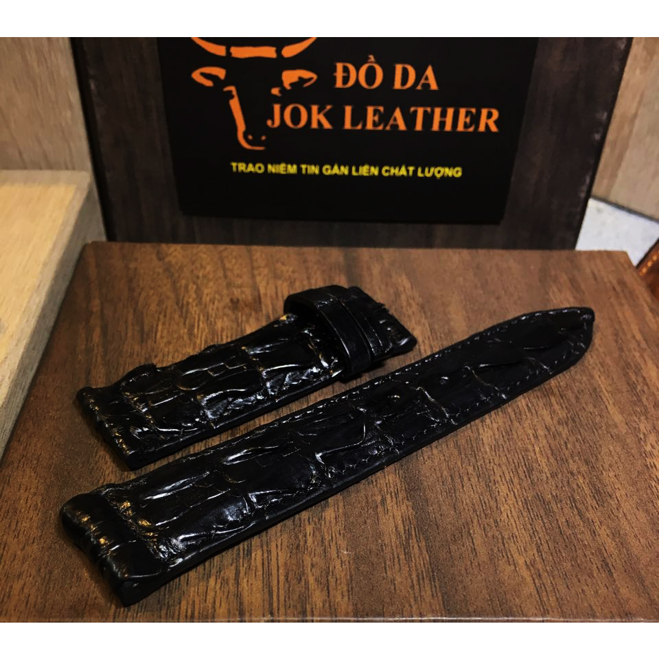 Dây Đồng Hồ Da Cá Sấu