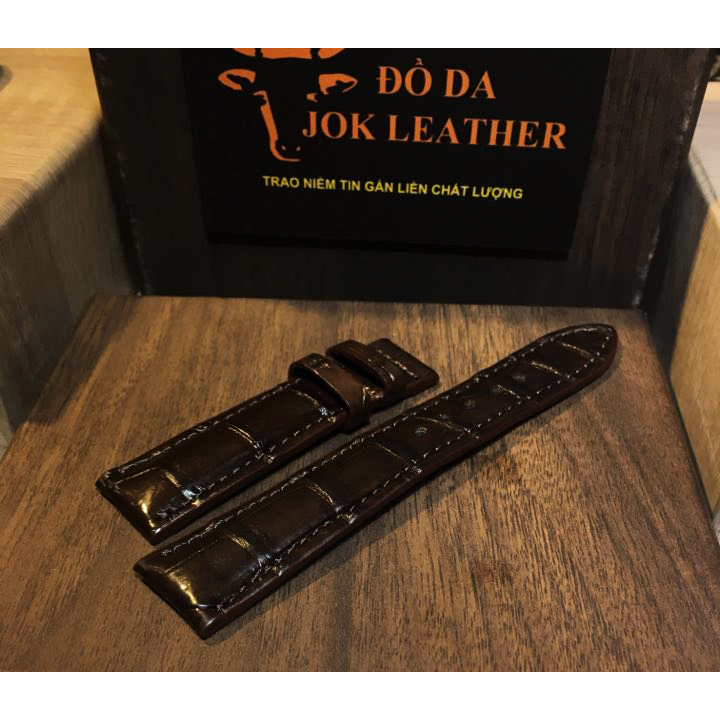 Dây Đồng Hồ Da Cá Sấu