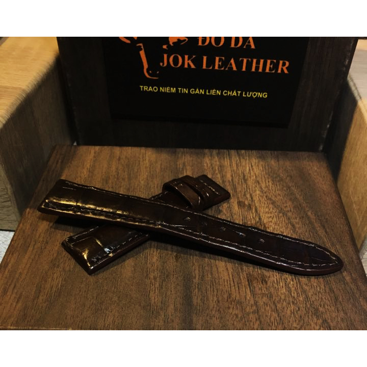 Dây Đồng Hồ Da Cá Sấu
