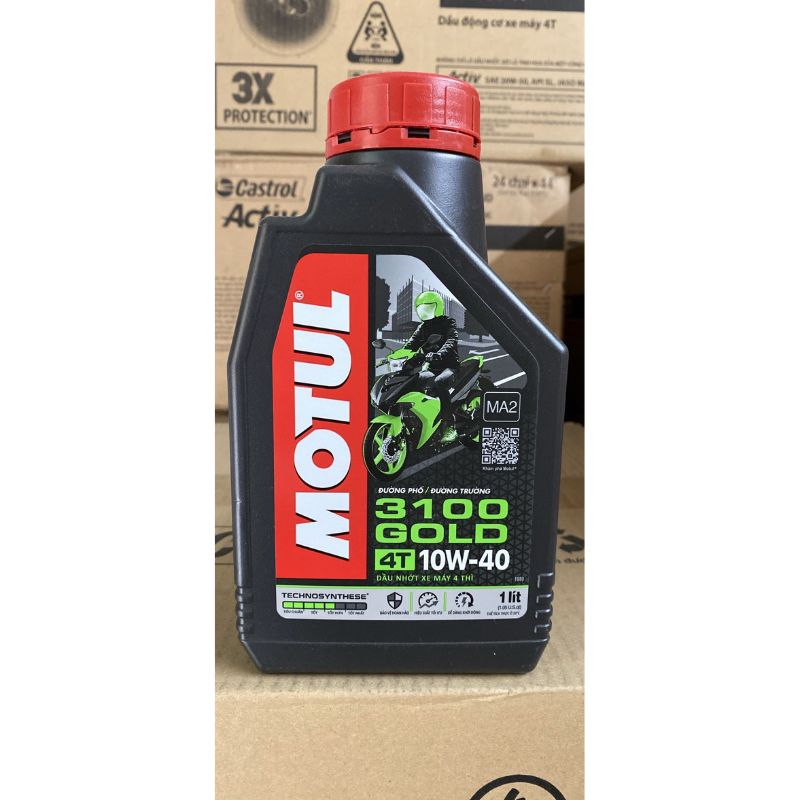 Dầu nhớt MOTUL 3100 Silver 10w40 0,8L