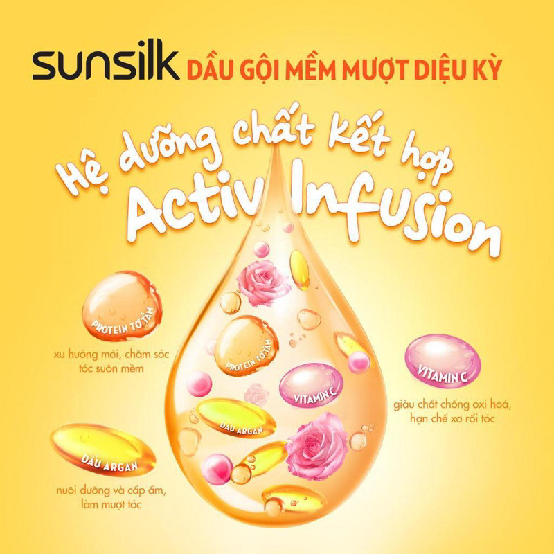 Dầu Gội Sunsilk 900g Mềm Mượt Dịu Kỳ/ Óng Mượt Rạng Ngời