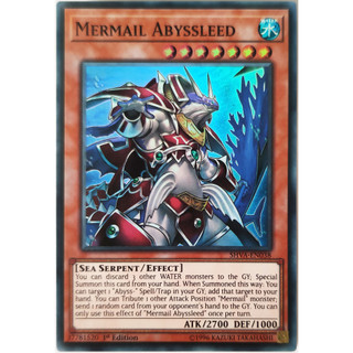 [Thẻ Yugioh] Mermail Abyssleed |EN| Super Rare