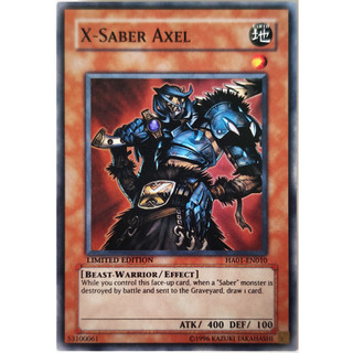 [Thẻ Yugioh] X-Saber Axel |EN| Super Rare