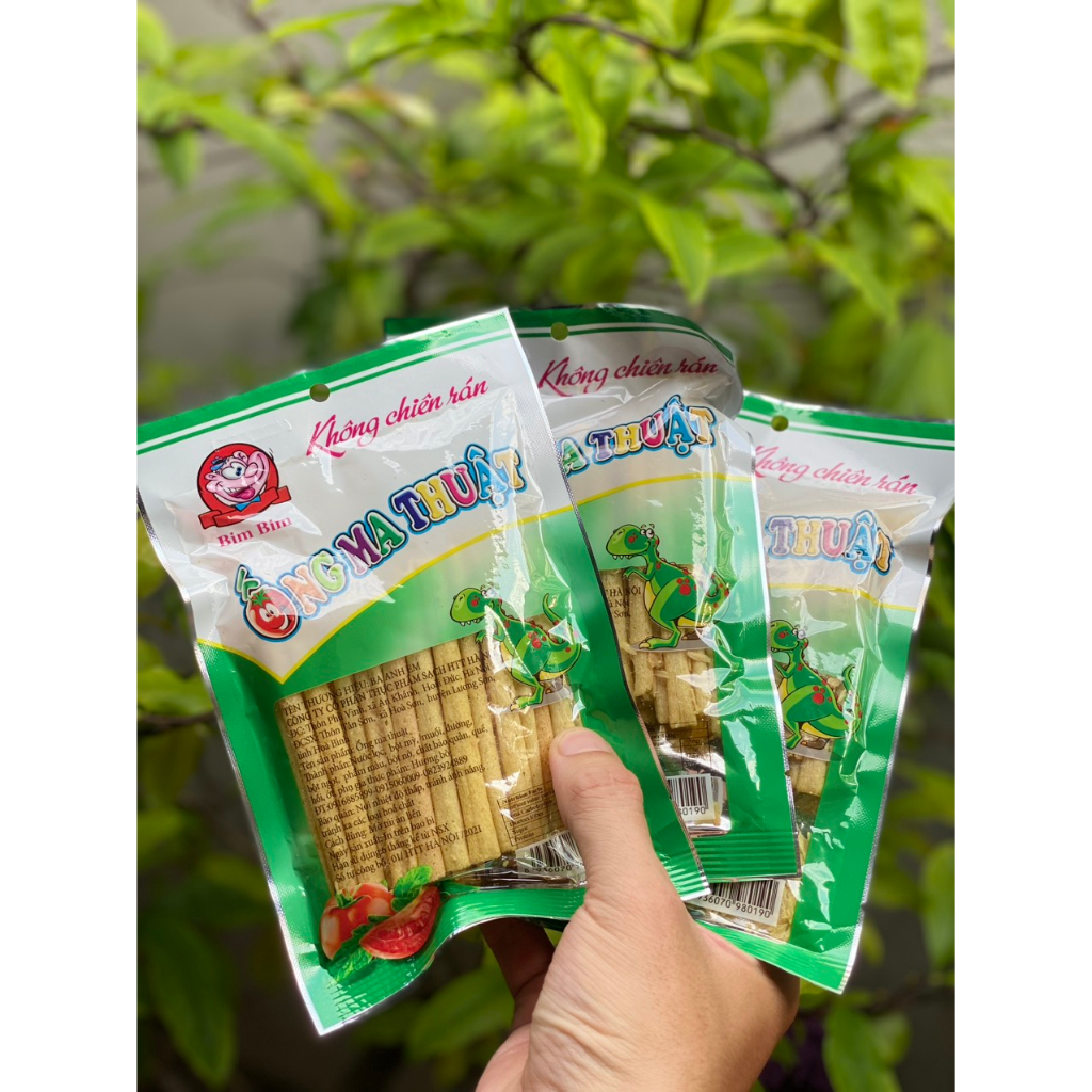Bim bim ống ma thuật 3 anh em food gói 26g