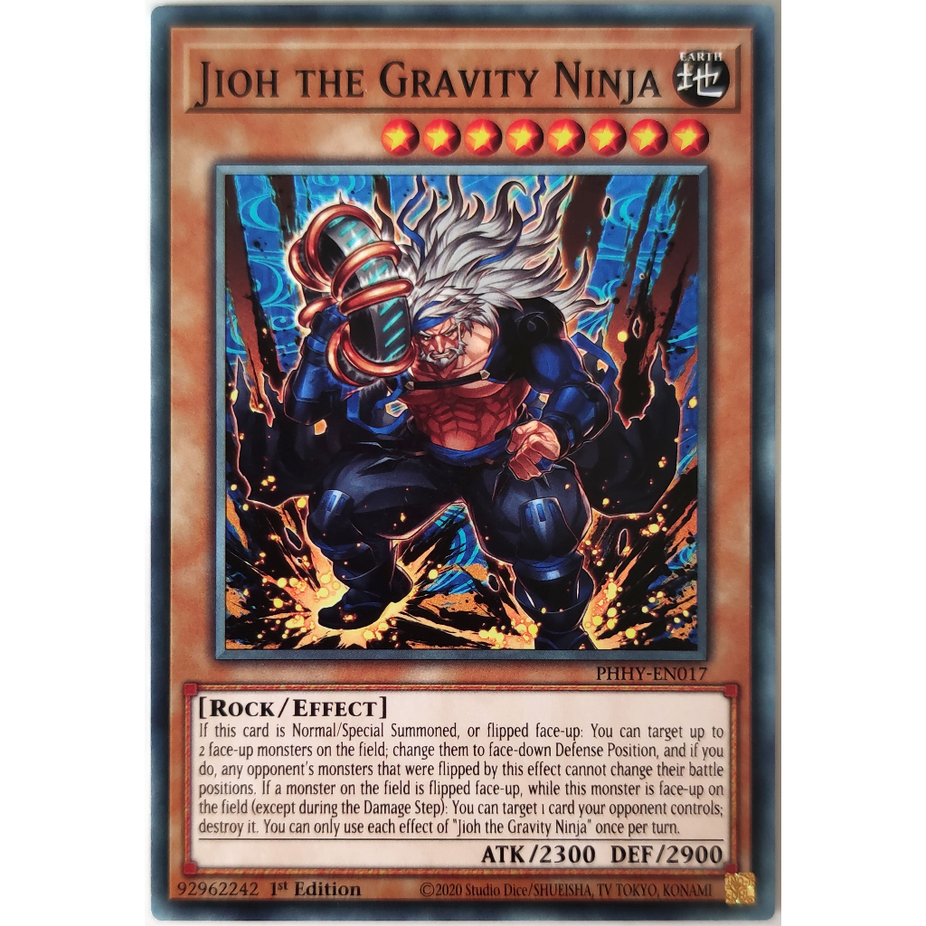 [Thẻ Yugioh] Jioh the Gravity Ninja |EN| Common