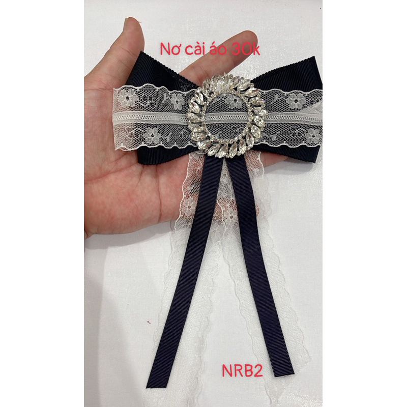 Nơ cài áo ruy băng xịn - NRB2
