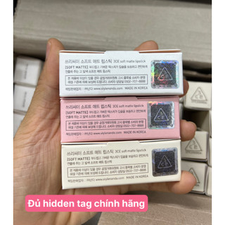 [AUTH -MẪU 2024] SON THỎI 3CE Cashmere Hug Lipstick
