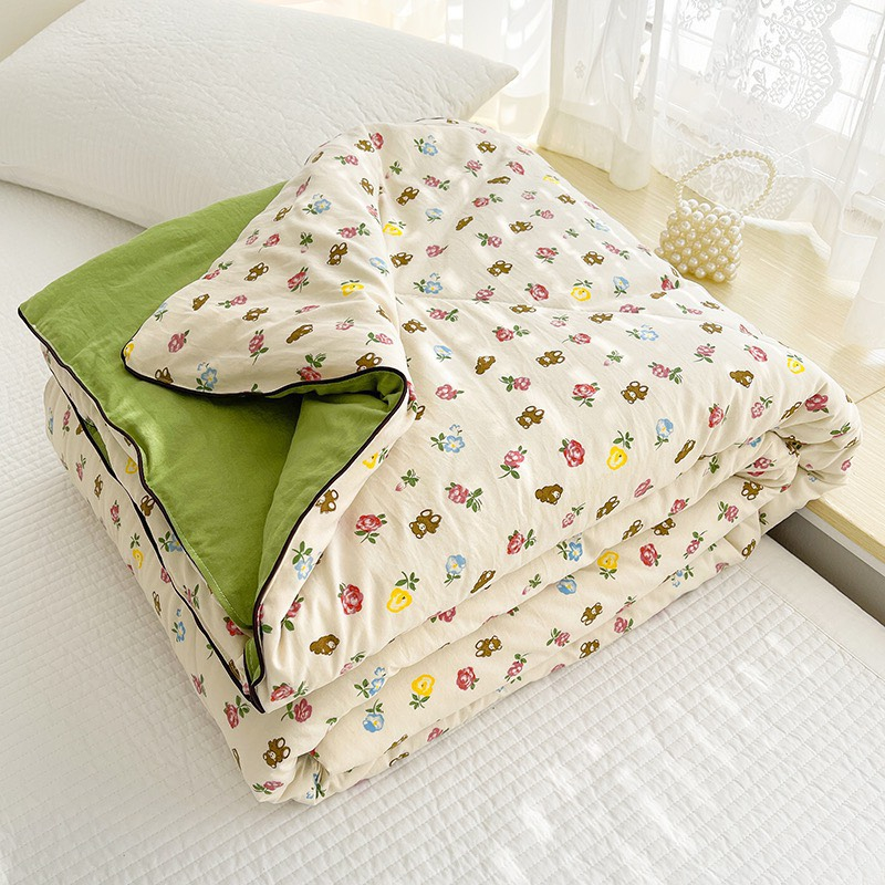 Chăn hè cotton đũi cosset bedding 2mx2m3