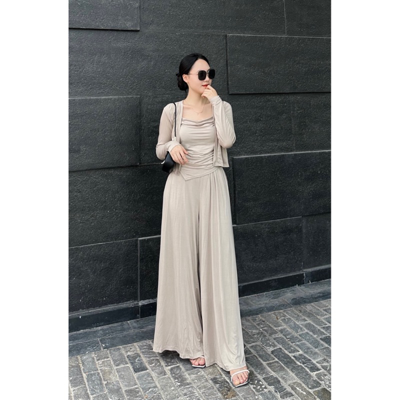 Mới về Set cotton 3 món nữ Quảng Châu S610