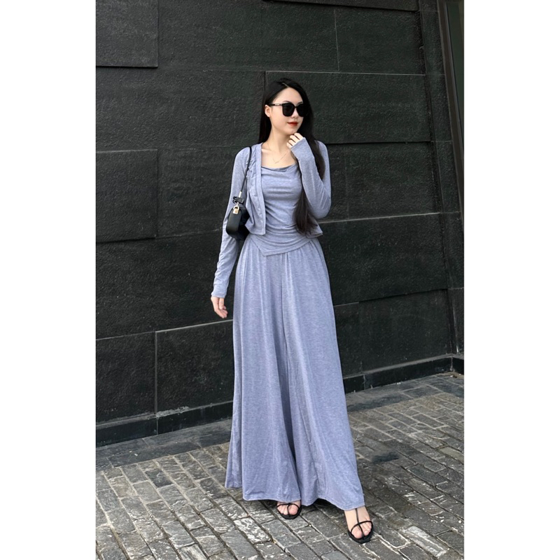 Mới về Set cotton 3 món nữ Quảng Châu S610