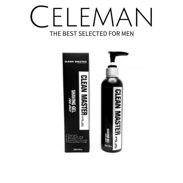 Gel Cạo Râu - Cạo Trọc - Cạo Viền CLEAN MASTER - Celeman