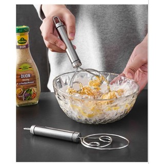 cây trộn bột, phới đánh trứng inox