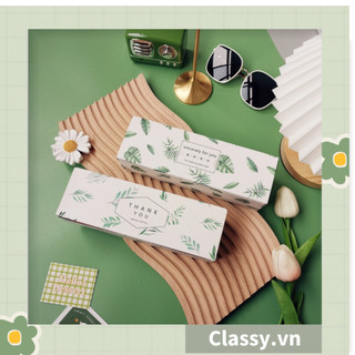Hộp giấy Classy đựng quà hình chữ nhật in nhiều họa tiết, đựng nước hoa, sô cô la, bánh ngọt Q689