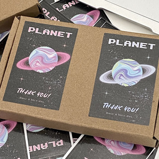 SET 5 STICKER NIÊM PHONG PLANET