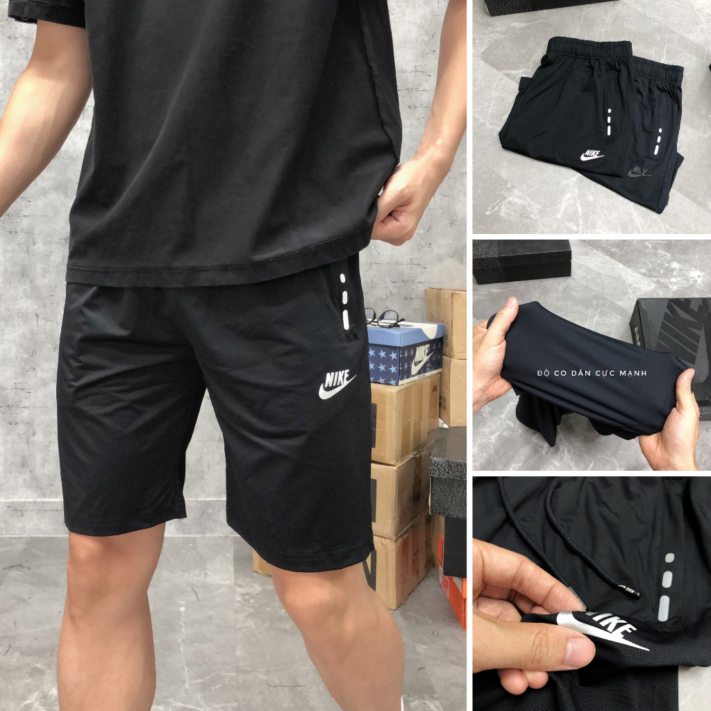 Quần short thể thao gym nam BIGSIZE cao cấp quần đùi nam dryfit xuất khẩu STT - 017 - 92036