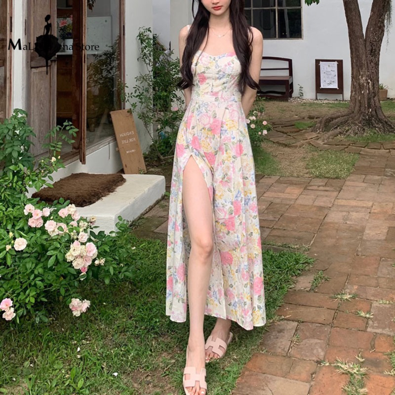Đầm Maxi xẻ tà MaLina