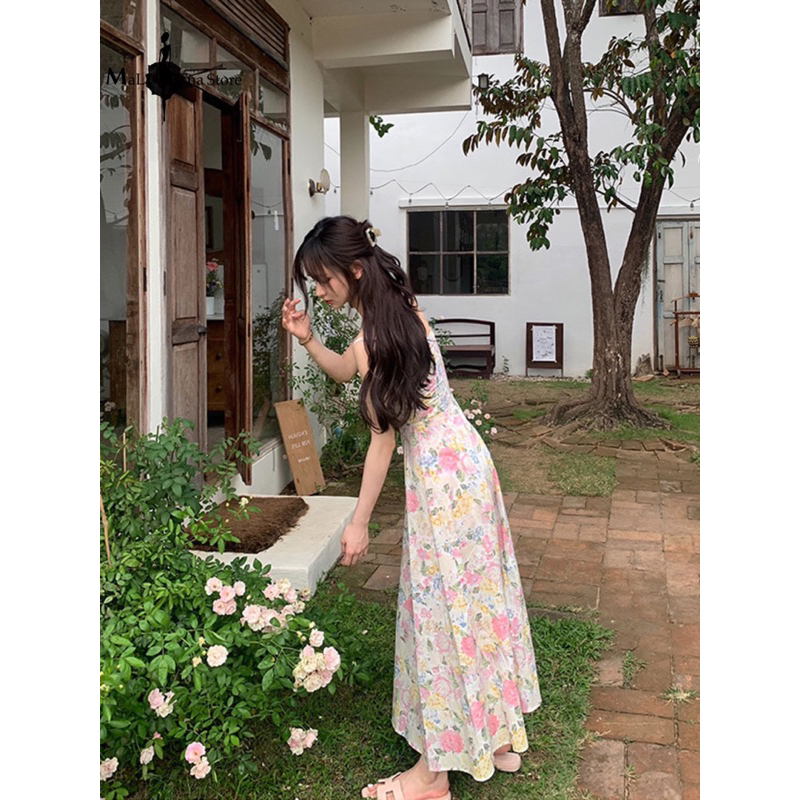 Đầm Maxi xẻ tà MaLina