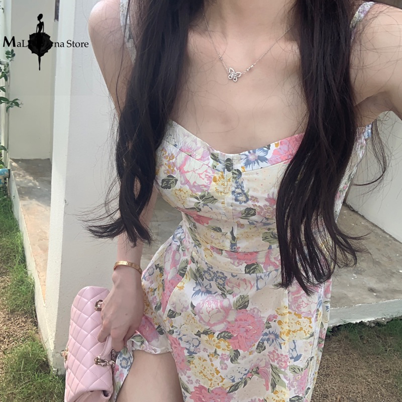 Đầm Maxi xẻ tà MaLina