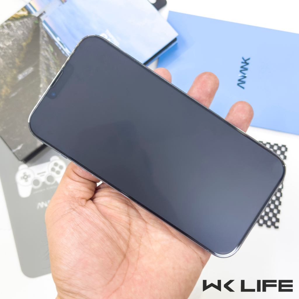 Cường lực ANANK Gamer 13/14/15 nhám chống vân tay full màn bo cạnh 2.5D