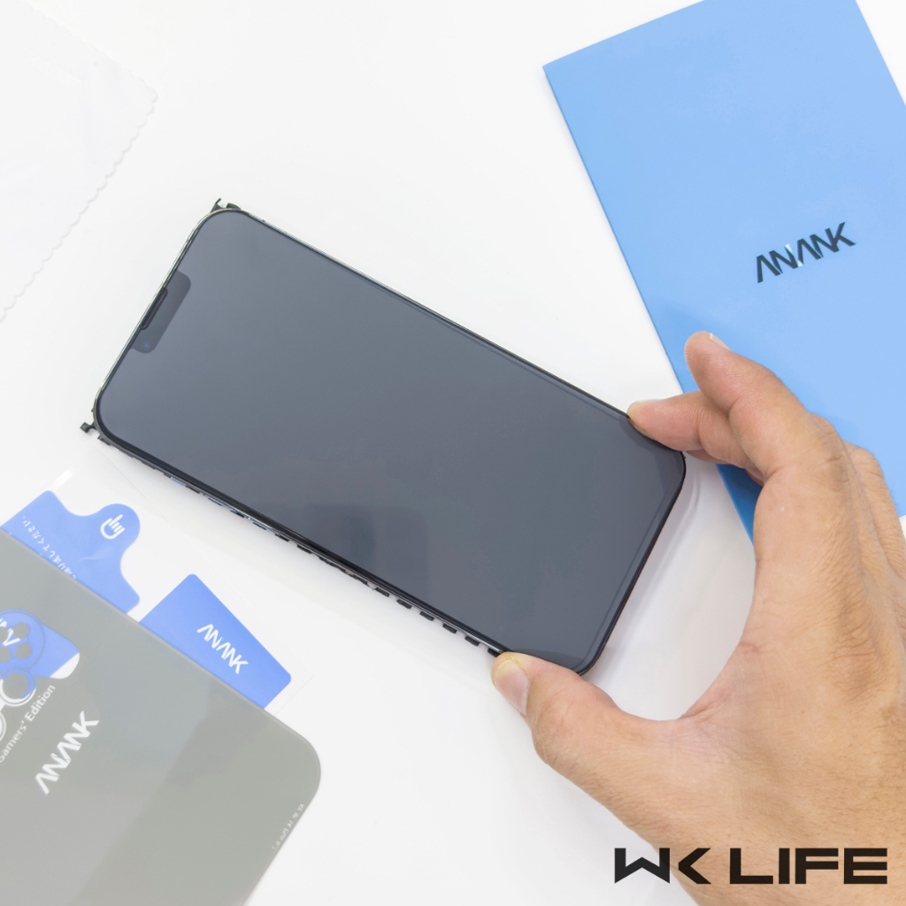 Cường lực ANANK Gamer 13/14/15 nhám chống vân tay full màn bo cạnh 2.5D