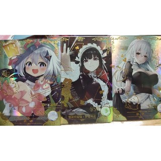 Thẻ waifu goddess story ns-5m07 ssr và sr kèm sleeve
