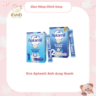 Sữa aptamil uk số 1,2 dạng thanh 23g cho bé
