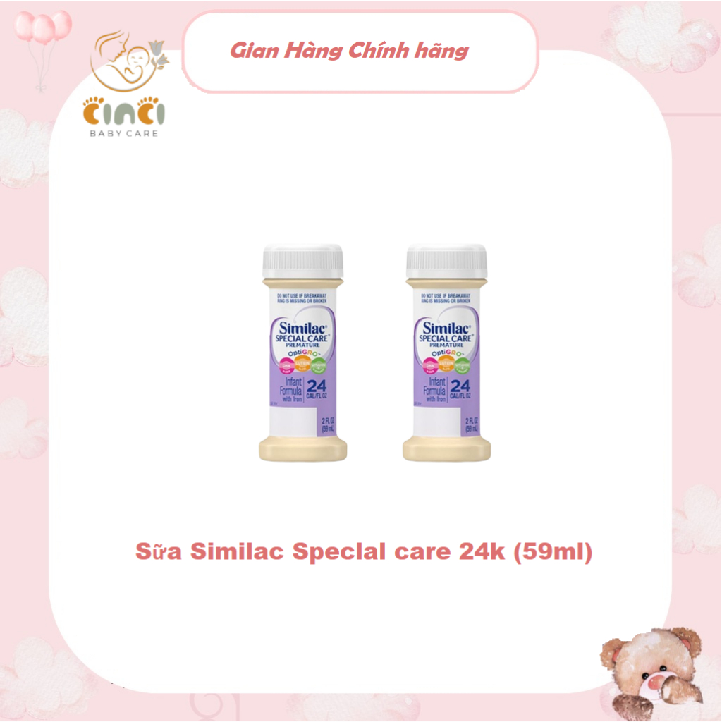 [CHÍNH HÃNG] Sữa Similac Speclal care 24k (59ml)