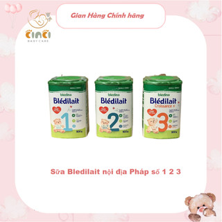 Sữa bột Bledilait Bledina Pháp số 1 2 3