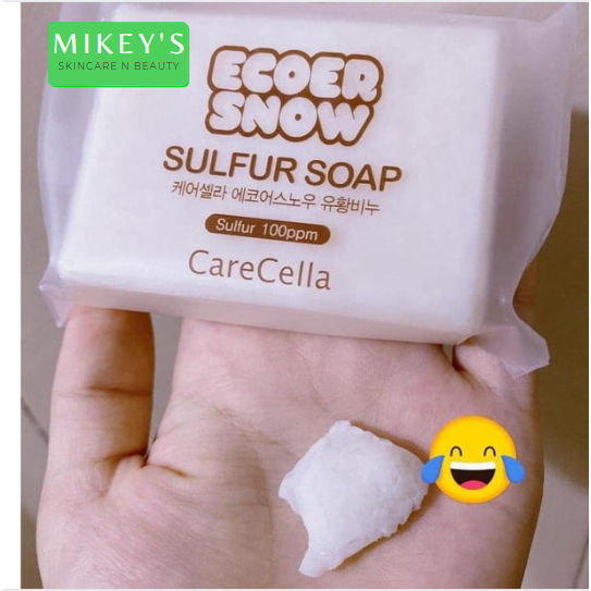 Xà phòng ngừa mụn lưng CARECELLA, giảm mụn lưng, làm sạch sâu giúp da luôn mịn màng