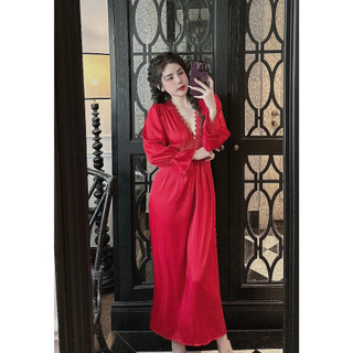 Váy ngủ sexy tiểu thư, váy ngủ lụa phối ren, chất liệu lụa mềm mịn, thoáng mát