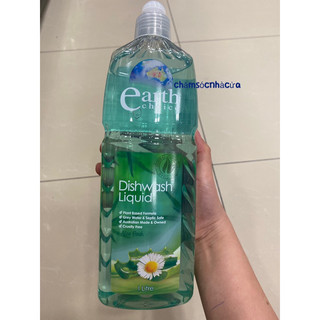 Nước rửa chén earth choice nha đam