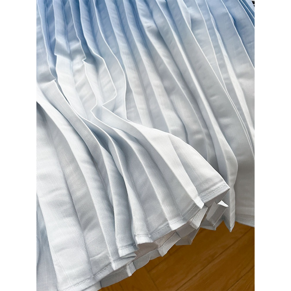 Z554 Váy 2 dây phối màu xuất dư của ELFSLACK