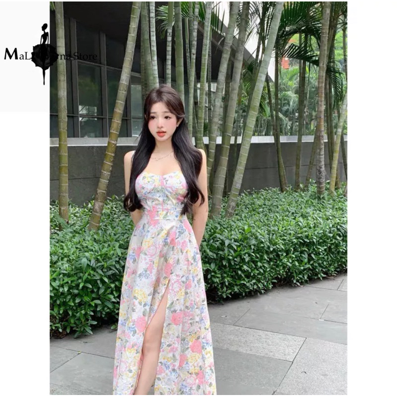 Đầm Maxi xẻ tà MaLina