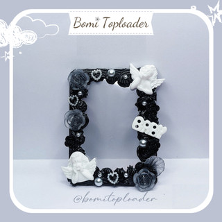 🤍🖤toploader decor black & white. không remake!!🤍🖤
