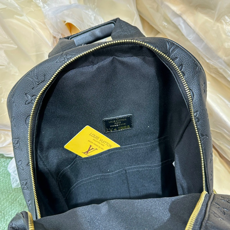 - Balo L.V x N.ba Hoạ Tiết Monograms Đen Cao Cấp, Balo L.V x N.BA
