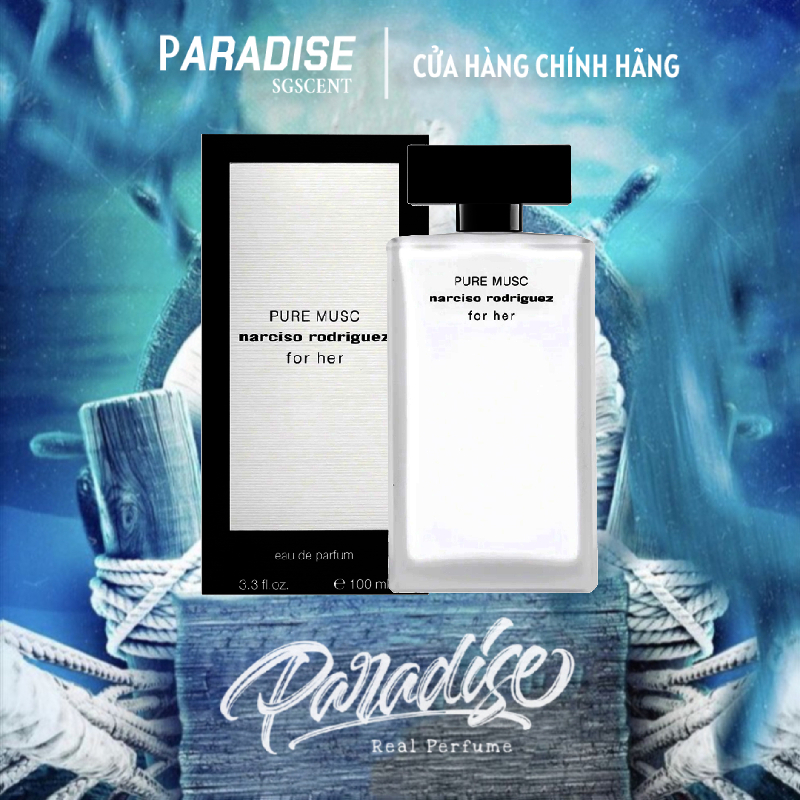 🆈🆄🆁🅸 - Nước hoa nữ Narciso Trắng Pure Musc EDP 100ml