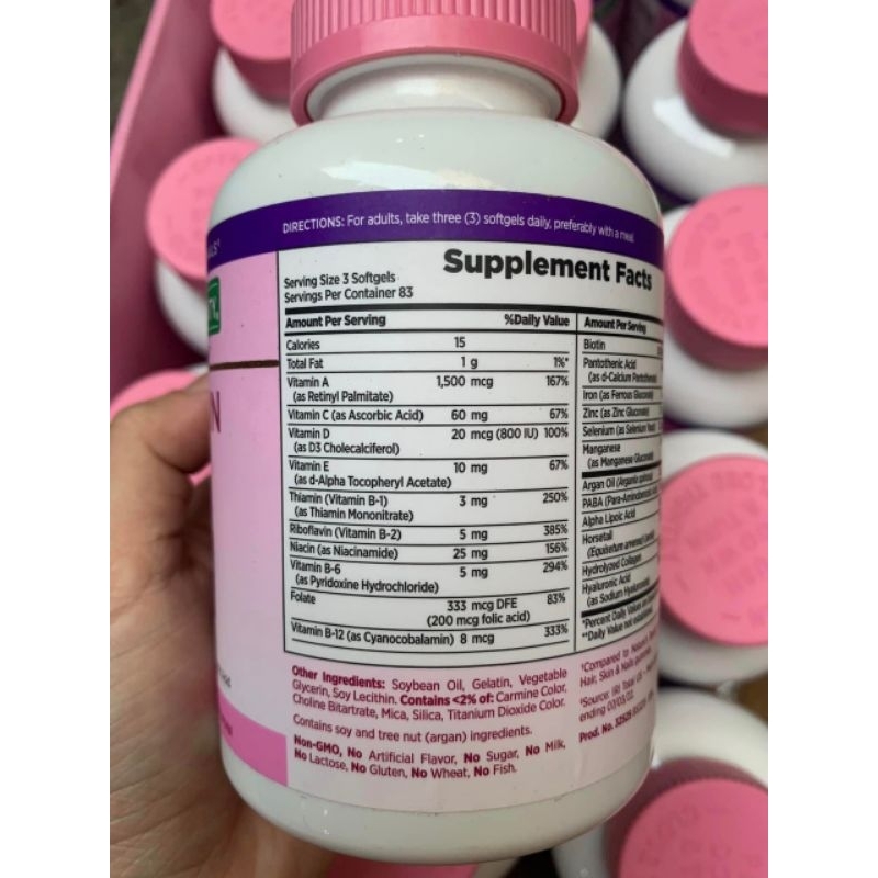 𝗩𝗜𝗘̂𝗡 𝗨𝗢̂́𝗡𝗚 𝗛𝗔𝗜𝗥 𝗦𝗞𝗜𝗡 𝗡𝗔𝗜𝗟𝗦 𝗡𝗔𝗧𝗨𝗥𝗘’𝗦 𝗕𝗢𝗨𝗡𝗧𝗬®- ĐẸP DA MÓNG TÓC TỔNG HỢP CỦA MỸ.