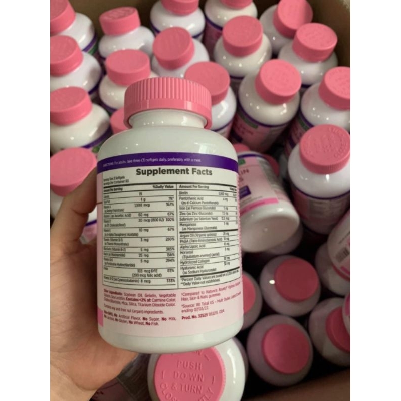 𝗩𝗜𝗘̂𝗡 𝗨𝗢̂́𝗡𝗚 𝗛𝗔𝗜𝗥 𝗦𝗞𝗜𝗡 𝗡𝗔𝗜𝗟𝗦 𝗡𝗔𝗧𝗨𝗥𝗘’𝗦 𝗕𝗢𝗨𝗡𝗧𝗬®- ĐẸP DA MÓNG TÓC TỔNG HỢP CỦA MỸ.