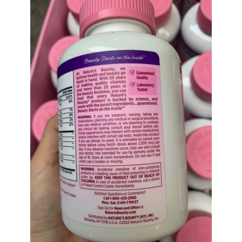 𝗩𝗜𝗘̂𝗡 𝗨𝗢̂́𝗡𝗚 𝗛𝗔𝗜𝗥 𝗦𝗞𝗜𝗡 𝗡𝗔𝗜𝗟𝗦 𝗡𝗔𝗧𝗨𝗥𝗘’𝗦 𝗕𝗢𝗨𝗡𝗧𝗬®- ĐẸP DA MÓNG TÓC TỔNG HỢP CỦA MỸ.