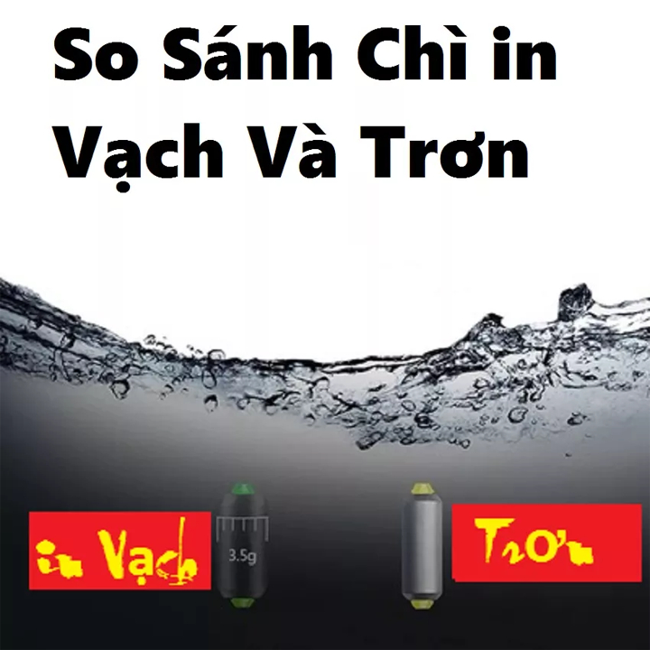 Chì Câu Đài , Chì Câu Đơn có Vạch , thiết kế với thanh cuốn PPO-2 cao cấp mềm dẻo PK-12