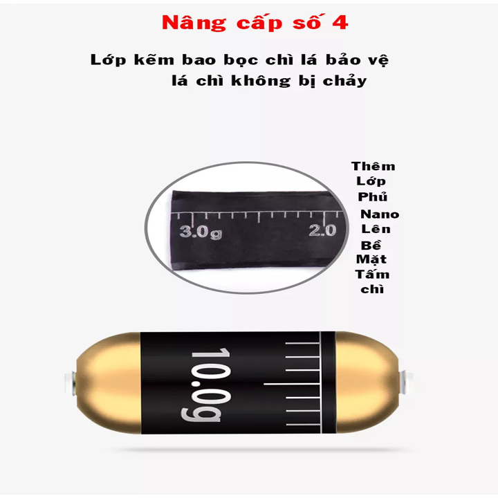 Chì Câu Cá Săn Hàng, Lõi Kép Chuyên Câu Đài Câu Đơn Cao Cấp PK-42