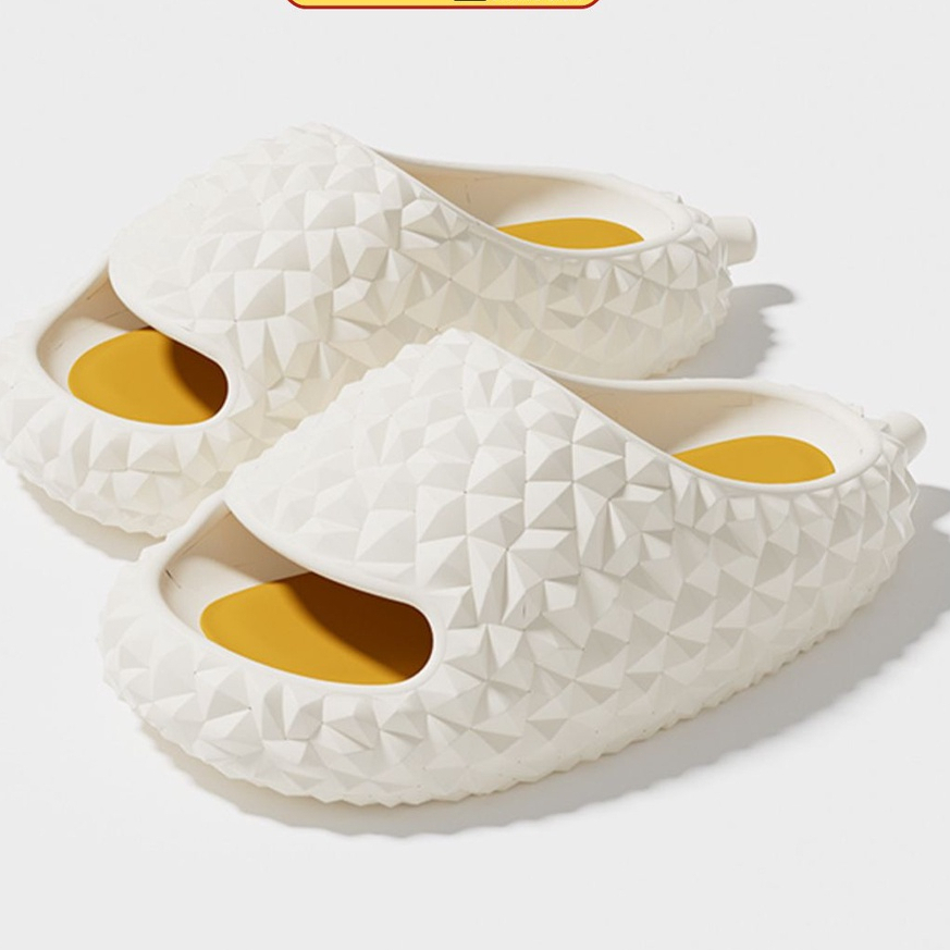 Dép bánh mì - dép nữ cute hình hoa quả sầu riêng siêu nhẹ siêu dễ thương