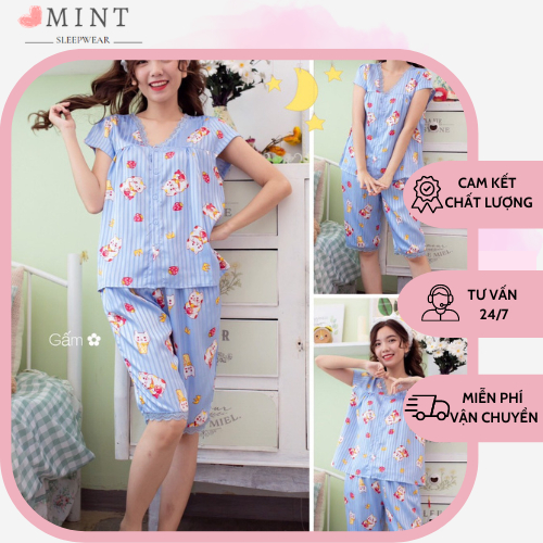 Đồ mặc nhà lụa gấm lửng
