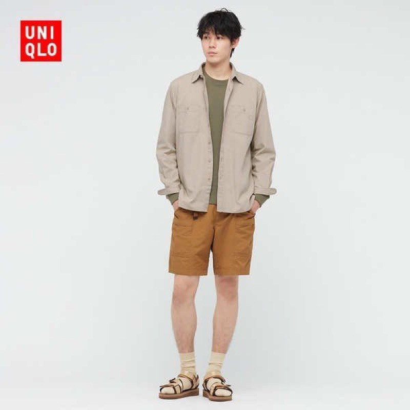 Áo Sơmi Denim Linen Uniqlo vnxk, dày dặn