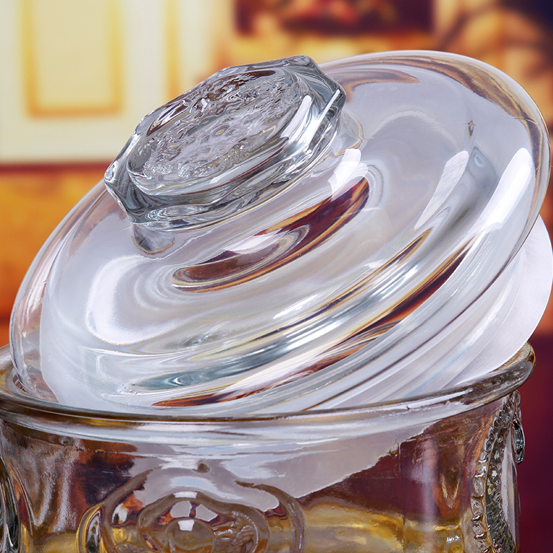 Bình thủy tinh ngâm rượu, bình ngâm rượu dáng trụ dung tích 6 lít – 10 lít