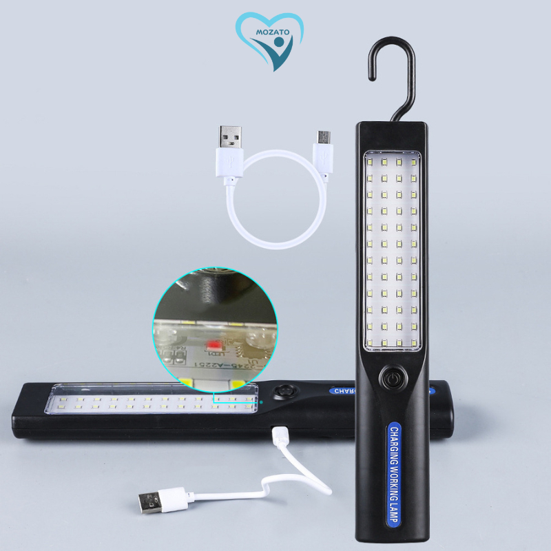 Đèn Pin LED Cầm Tay Cao Cấp Sạc USB Tiện Dụng Cho Xe Hơi, Đi Du Lịch,Cắm Trại..